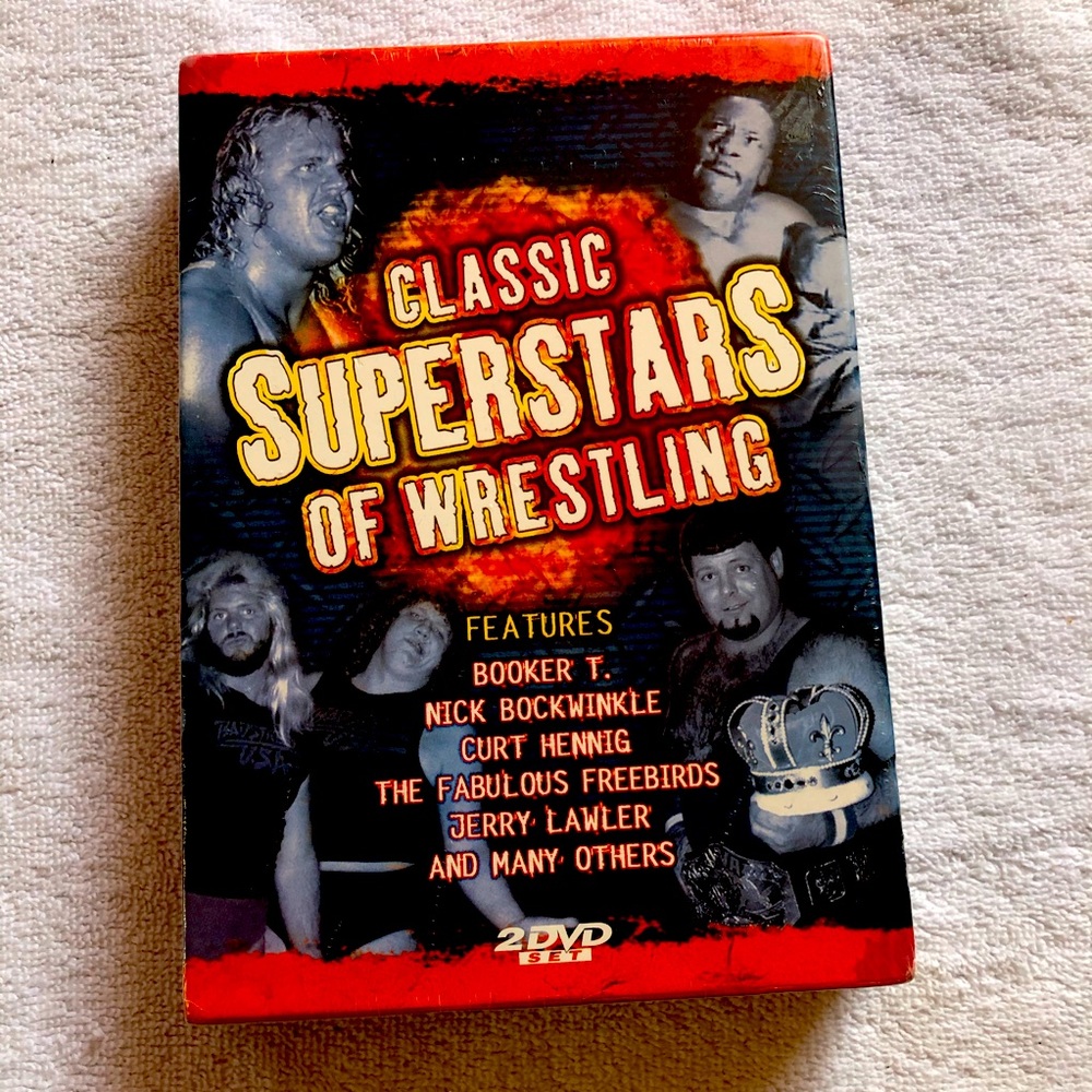 Classic Superstars of Wrestling 2-disc DVDs